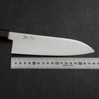 Santoku SG-2 Nickel Damascus Ebony Handle 180mm-[Musashi]-[Japanese-Kitchen-Knives]