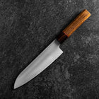 Santoku SG-2 Polished Ovangkol Handle 180mm-[Musashi]-[Japanese-Kitchen-Knives]