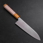 Santoku SG-2 Polished Yellow Maple Handle 180mm-[Musashi]-[Japanese-Kitchen-Knives]