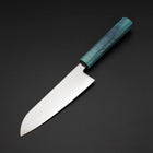 Santoku SLD Mirror Coral Shore Handle 170mm-[Musashi]-[Japanese-Kitchen-Knives]