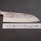 Santoku SLD Nashiji Washi Ocean Sakura Rose Gold Handle 165mm-[Musashi]-[Japanese-Kitchen-Knives]