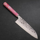 Santoku SLD Nashiji Washi Ocean Sakura Rose Gold Handle 165mm-[Musashi]-[Japanese-Kitchen-Knives]