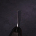 Santoku SLD Wave Nickel Damascus Buffalo Ebony Handle 165mm-[Musashi]-[Japanese-Kitchen-Knives]