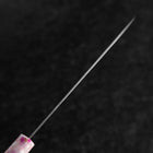 Santoku Silver Steel #3 Nashiji Ocean Sakura Handle 165mm-[Musashi]-[Japanese-Kitchen-Knives]