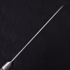 Santoku Silver Steel #3 Nashiji Western Handle 180mm (7”)-[Musashi]-[Japanese-Kitchen-Knives]