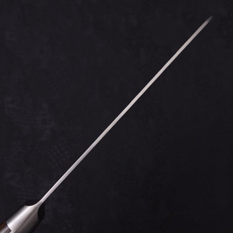Santoku Silver Steel #3 Nashiji Western Handle 180mm (7”)-[Musashi]-[Japanese-Kitchen-Knives]
