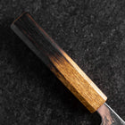 Santoku Sweden Stainless Steel Mirror Nashiji Washi Damascus Yaki Urushi Handle 165mm (6.5”)-[Musashi]-[Japanese-Kitchen-Knives]