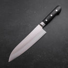Santoku Sweden Stainless Steel Polished Western Black Handle 180mm-[Musashi]-[Japanese-Kitchen-Knives]
