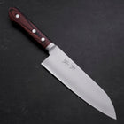 Santoku VG-1 Bokashi Western Mahogany Handle 165mm-[Musashi]-[Japanese-Kitchen-Knives]