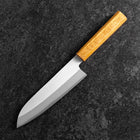 Santoku VG-1 Kasumi Oak Handle 180mm-[Musashi]-[Japanese-Kitchen-Knives]