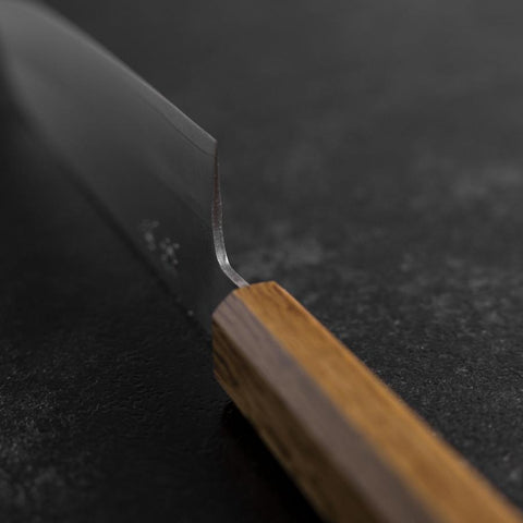 Santoku VG-1 Kasumi Oak Handle 180mm-[Musashi]-[Japanese-Kitchen-Knives]