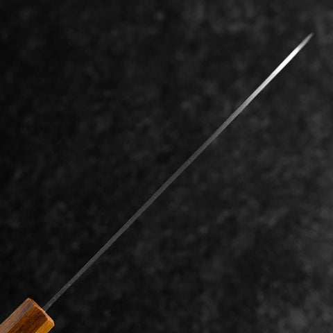 Santoku VG-1 Kasumi Oak Handle 180mm-[Musashi]-[Japanese-Kitchen-Knives]