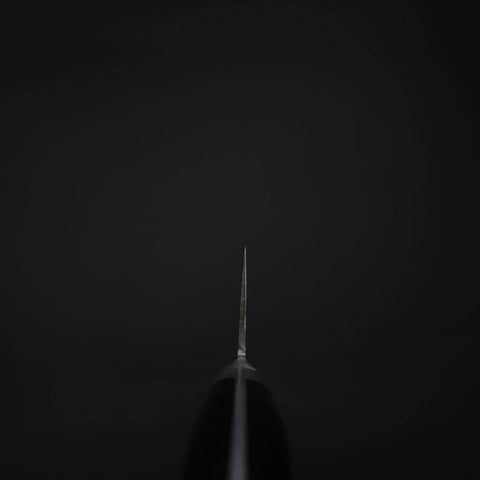 Santoku VG-1 Polished Black Western Handle 180mm (7”)-[Musashi]-[Japanese-Kitchen-Knives]