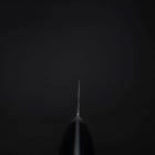 Santoku VG-1 Polished Black Western Handle 180mm-[Musashi]-[Japanese-Kitchen-Knives]