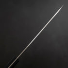 Santoku VG-1 Polished Western Black Handle 170mm (Tsuba-nashi)-[Musashi]-[Japanese-Kitchen-Knives]