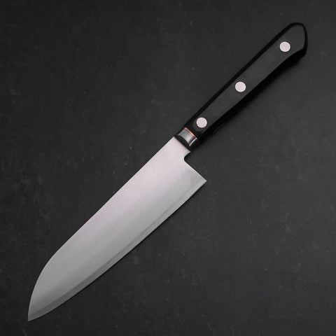 Santoku VG-1 Polished Western Copper Inlay Handle 135mm-[Musashi]-[Japanese-Kitchen-Knives]