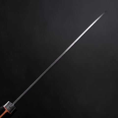 Santoku VG-1 Polished Western Copper Inlay Handle 135mm-[Musashi]-[Japanese-Kitchen-Knives]