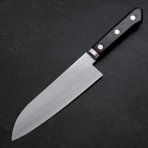 Santoku VG-1 Polished Western Copper Inlay Handle 170mm-[Musashi]-[Japanese-Kitchen-Knives]