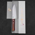 Santoku VG-1 Polished Western Mahogany Handle 140mm (5.5”)-[Musashi]-[Japanese-Kitchen-Knives]