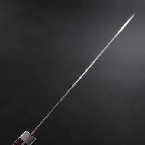 Santoku VG-1 Polished Western Mahogany Handle 165mm-[Musashi]-[Japanese-Kitchen-Knives]