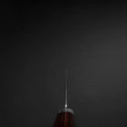 Santoku VG-1 Tsuchime Western Mahogany Handle 180mm (7”)-[Musashi]-[Japanese-Kitchen-Knives]