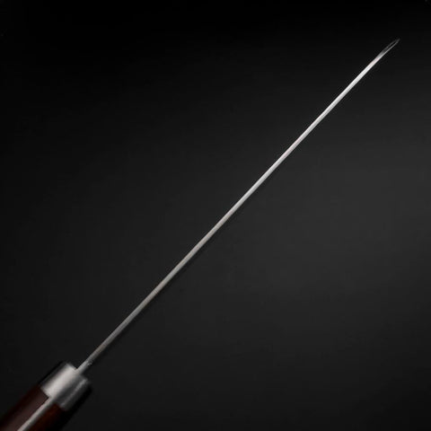 Santoku VG-1 Tsuchime Western Mahogany Handle 180mm-[Musashi]-[Japanese-Kitchen-Knives]
