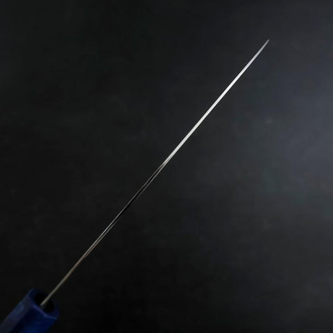 Santoku VG-10 Damascus Blue Birch Handle 180mm (7”)-[Musashi]-[Japanese-Kitchen-Knives]