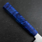 Santoku VG-10 Damascus Blue Birch Handle 180mm (7”)-[Musashi]-[Japanese-Kitchen-Knives]