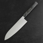Santoku VG-10 Damascus Gray Birch Handle 180mm (7”)-[Musashi]-[Japanese-Kitchen-Knives]