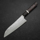 Santoku VG-10 Damascus Maple Handle 180mm-[Musashi]-[Japanese-Kitchen-Knives]