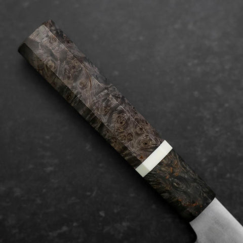 Santoku VG-10 Damascus Maple Handle 180mm-[Musashi]-[Japanese-Kitchen-Knives]