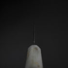 Santoku VG-10 Damascus Ocean White Black Gold Handle 165mm-[Musashi]-[Japanese-Kitchen-Knives]