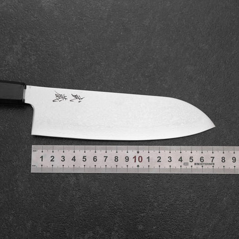 Santoku VG-10 Damascus Pakka Handle 170mm-[Musashi]-[Japanese-Kitchen-Knives]