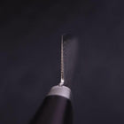 Santoku VG-10 Damascus Western Black Handle 170mm (6.7”)-[Musashi]-[Japanese-Kitchen-Knives]