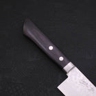 Santoku VG-10 Damascus Western Black Handle 170mm (6.7”)-[Musashi]-[Japanese-Kitchen-Knives]