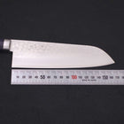 Santoku VG-10 Damascus Western Dark Blue Handle 170mm-[Musashi]-[Japanese-Kitchen-Knives]