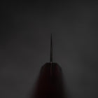 Santoku VG-10 Damascus Yamanaka Black Urushi Handle 165mm (6.5”)-[Musashi]-[Japanese-Kitchen-Knives]