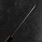 Santoku VG-10 Damascus Yamanaka Red Urushi Handle 165mm (6.5”)-[Musashi]-[Japanese-Kitchen-Knives]