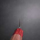 Santoku VG-10 Polished Red Walnut Handle 180mm-[Musashi]-[Japanese-Kitchen-Knives]