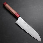 Santoku VG-10 Polished Red Walnut Handle 180mm-[Musashi]-[Japanese-Kitchen-Knives]