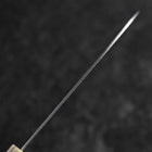 Santoku VG-10 Polished Sakura Buffalo Light Pink Maple Handle 175mm (6.8”)-[Musashi]-[Japanese-Kitchen-Knives]