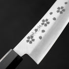 Santoku VG-10 Polished Sakura Ebony Handle 150mm-[Musashi]-[Japanese-Kitchen-Knives]