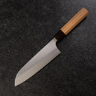 Santoku VG-10 Polished Zelkova Handle 165mm (6.5”)-[Musashi]-[Japanese-Kitchen-Knives]