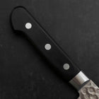 Santoku VG-10 Tsuchime Damascus Western Black Handle 180mm-[Musashi]-[Japanese-Kitchen-Knives]