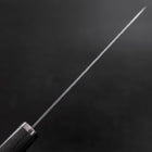 Santoku VG-10 Tsuchime Oval Charcoal Handle 165mm-[Musashi]-[Japanese-Kitchen-Knives]