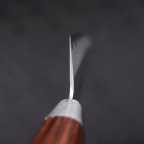 Santoku VG-10 Tsuchime Western Handle 180mm-[Musashi]-[Japanese-Kitchen-Knives]