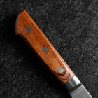 Santoku VG-5 Tsuchime Western Handle 160mm (6.3”)-[Musashi]-[Japanese-Kitchen-Knives]