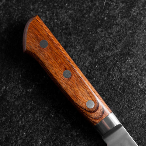 Santoku VG-5 Tsuchime Western Handle 160mm (6.3”)-[Musashi]-[Japanese-Kitchen-Knives]