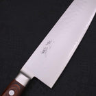 Santoku VG-5 Tsuchime Western Handle 175mm (6.8”)-[Musashi]-[Japanese-Kitchen-Knives]