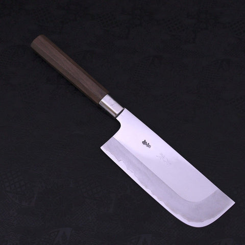Shukaku Silver Steel #3 Walnut Handle 180mm-[Musashi]-[Japanese-Kitchen-Knives]
